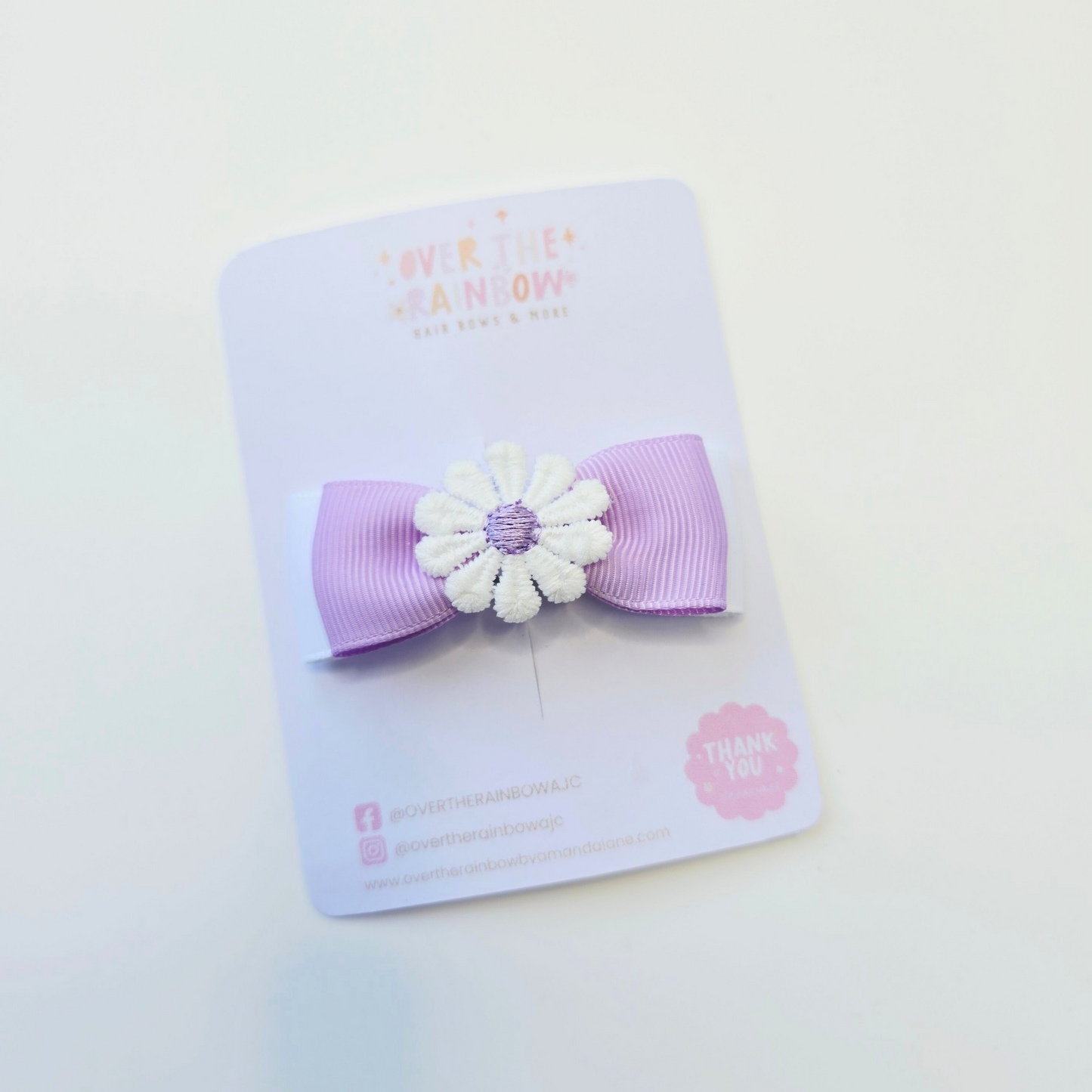 Daisy Bow Clip