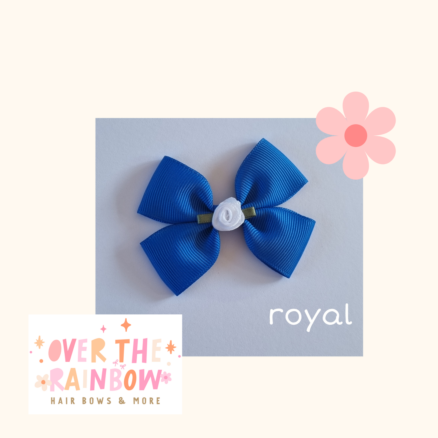 Royal Rose Bow Small
