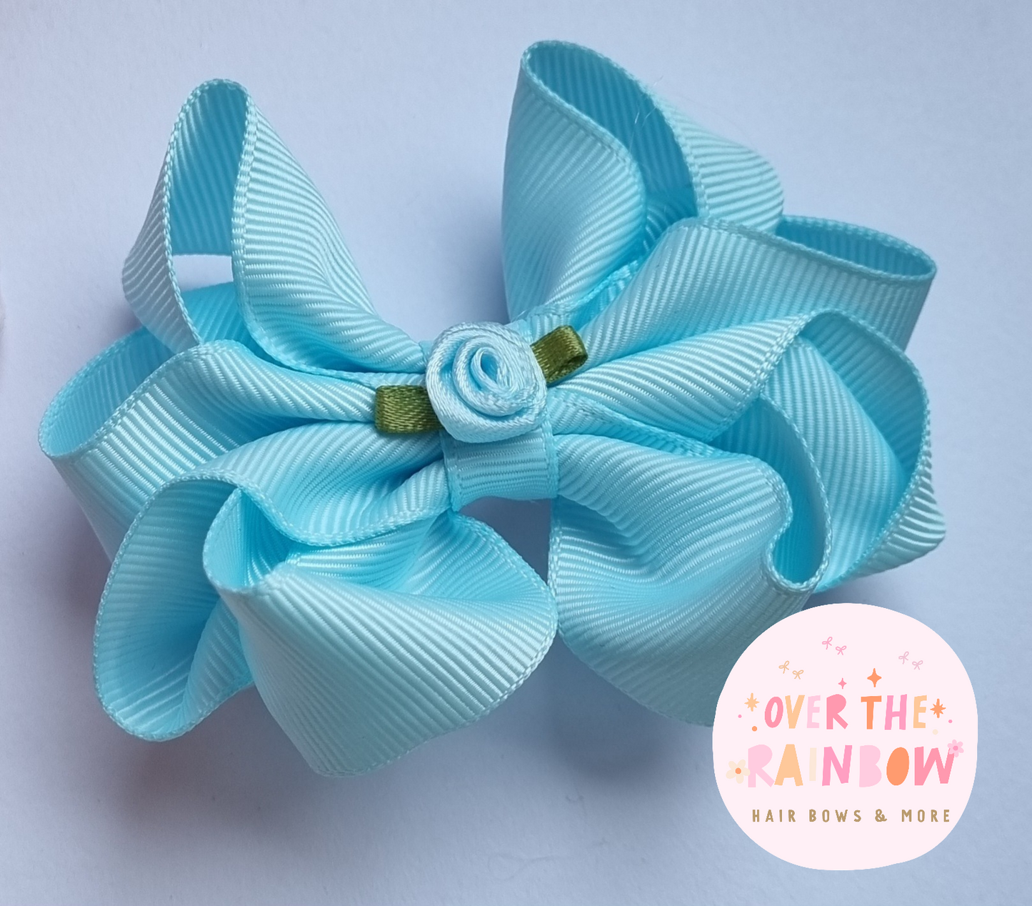 Light Blue Double Bow