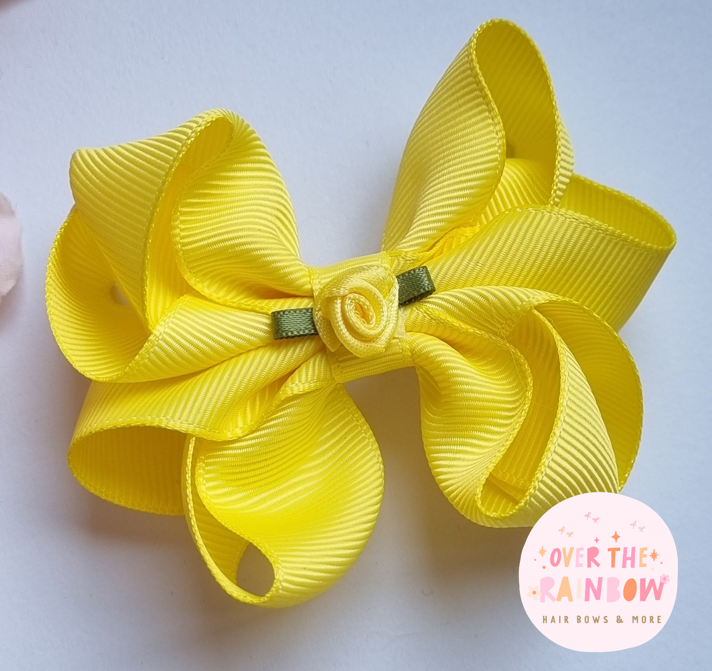 Lemon Double Bow