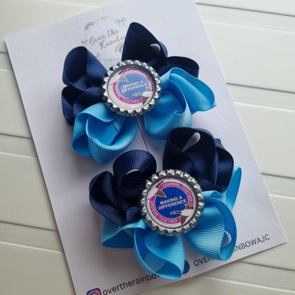 Double Loop School Logo Pair (12 colours)