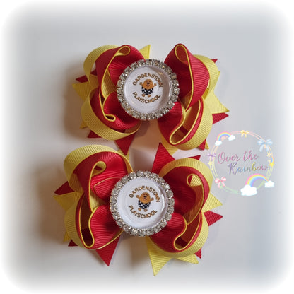 Small School Logo Boutique Pair (12 colours)