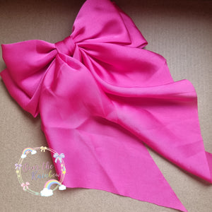 Satin Long Tail Bow (6 colours)