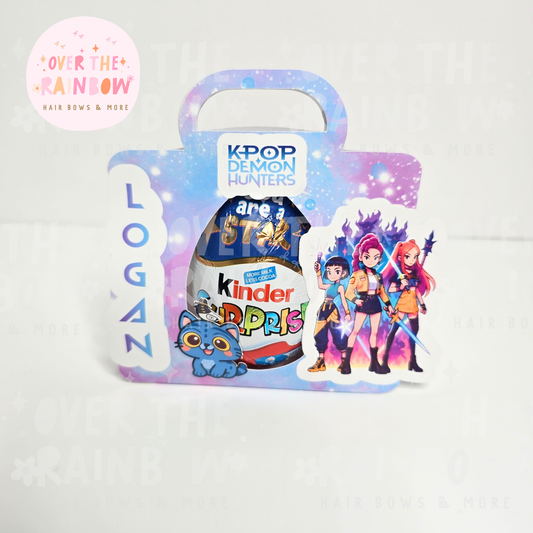 K-Pop Personalised Kinder Easter Gift