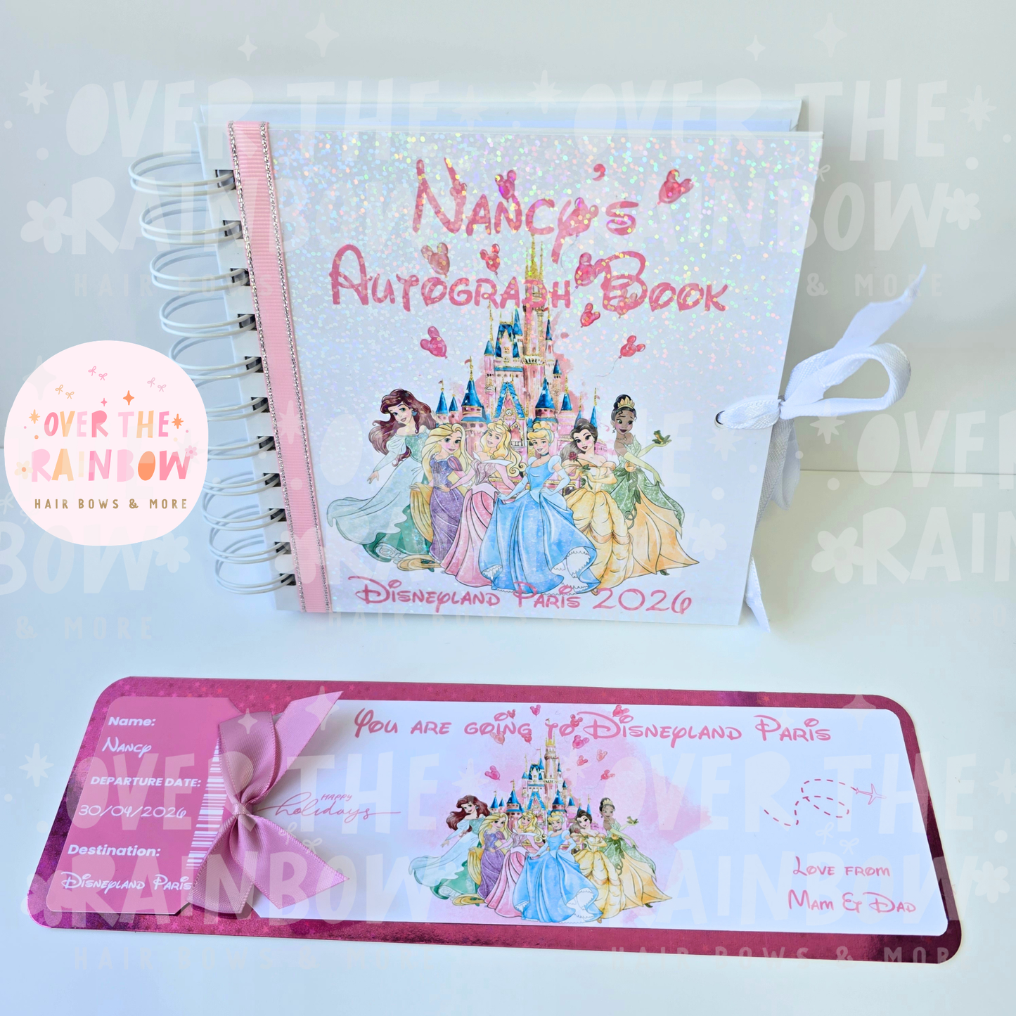 Autograph Book & Ticket