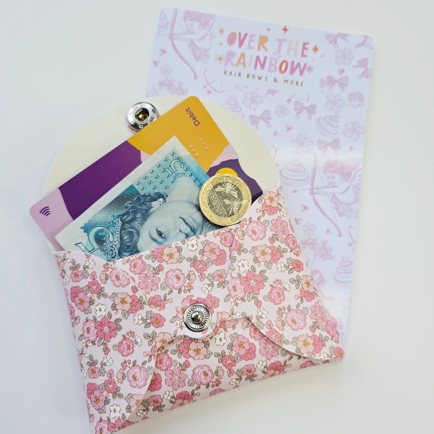 Purse Pink Floral