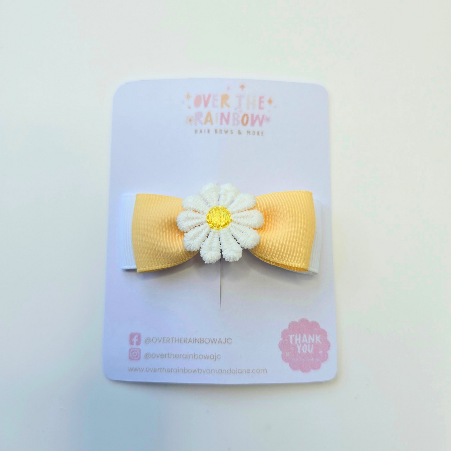 Daisy Bow Clip