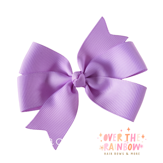Lilac Pinwheel Bow
