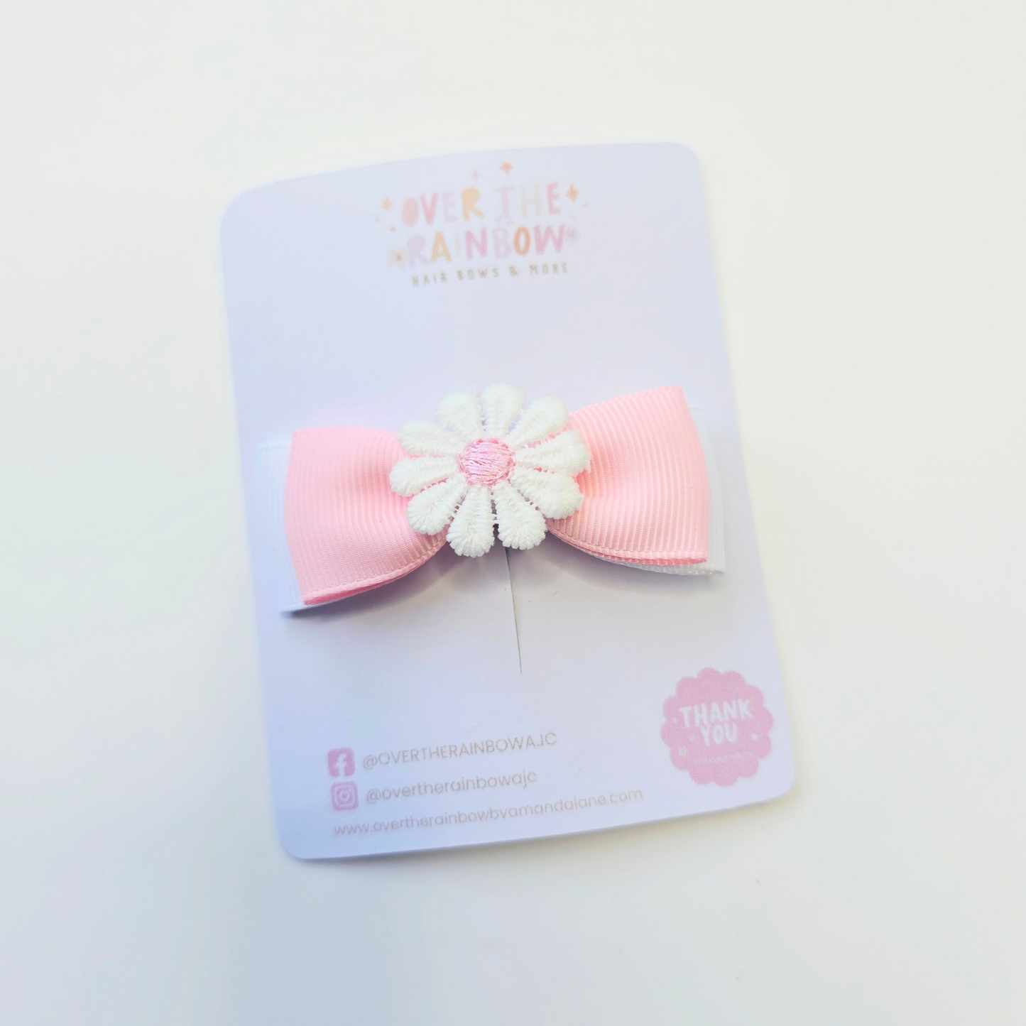 Daisy Bow Clip