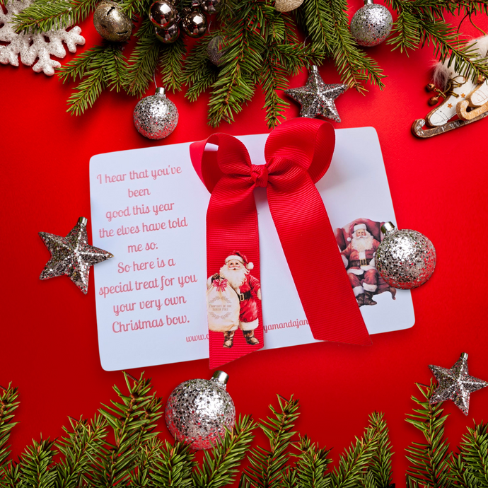 Santa Bow