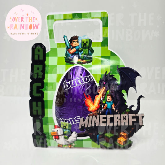 Minecraft Personalised Easter Gift