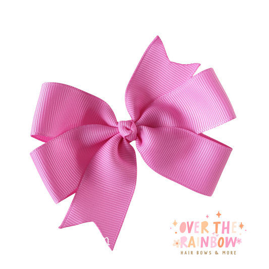 Geranium Pinwheel Bow