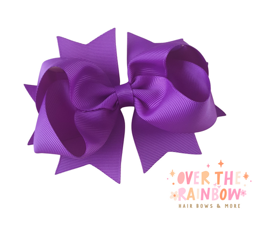Purple Boutique Bow
