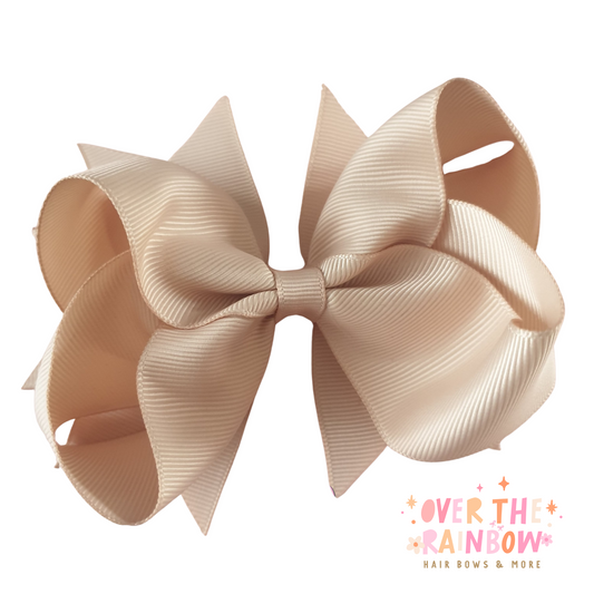 Tan Boutique Bow