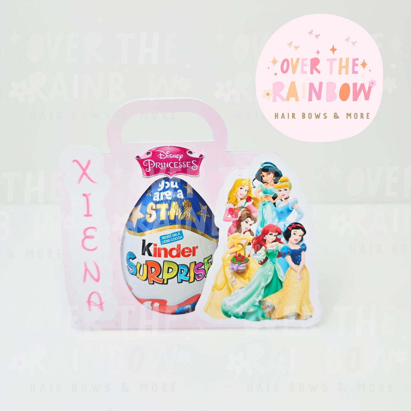 Princess Personalised Kinder Easter Gift