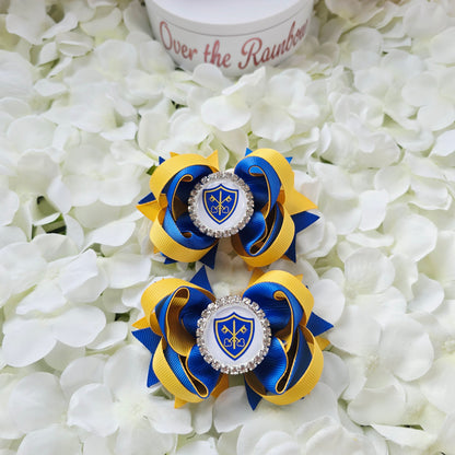 Small School Logo Boutique Pair (12 colours)