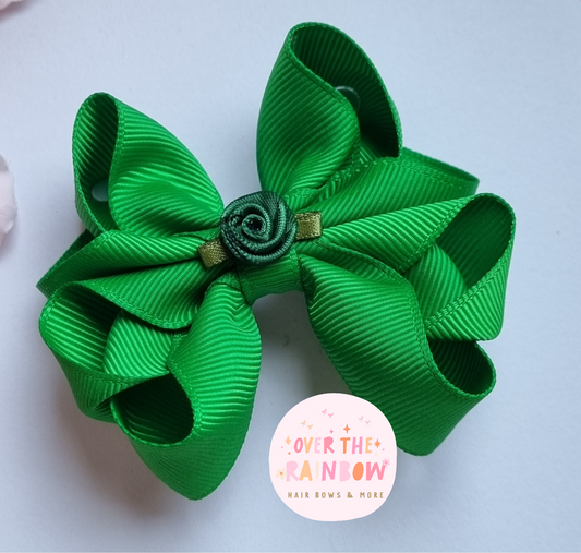 Emerald Double Bow