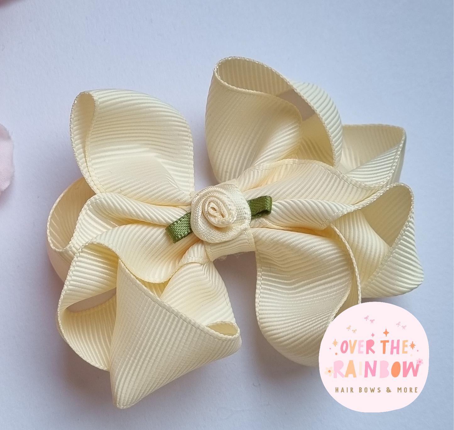 Ivory Double Bow