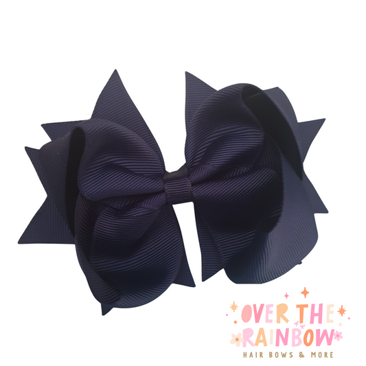 Navy Boutique Bow