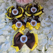 Load image into Gallery viewer, School Logo Large Bows Bundle (12 Colours)