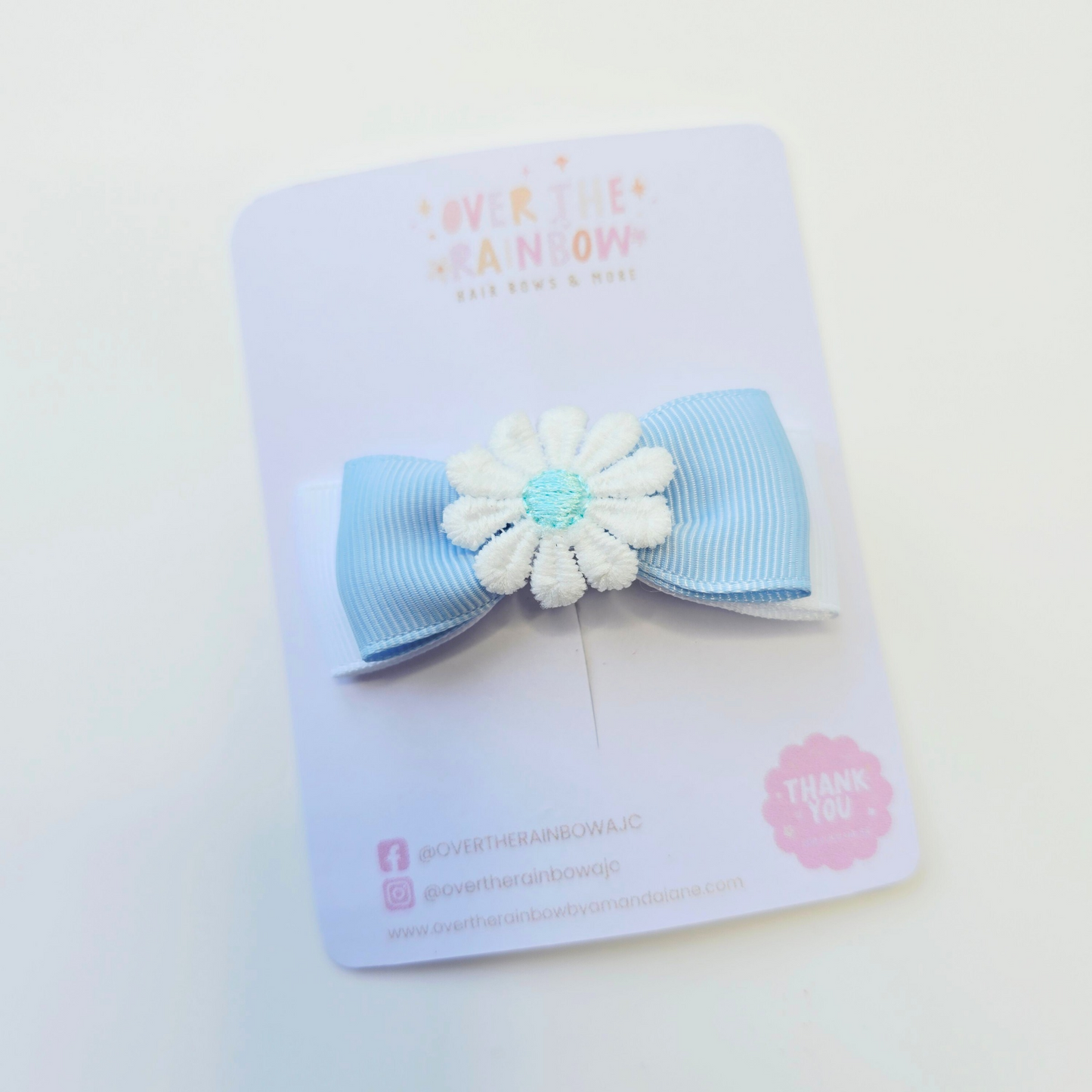 Daisy Bow Clip