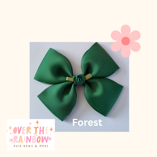 Forest Rose Bow Medium
