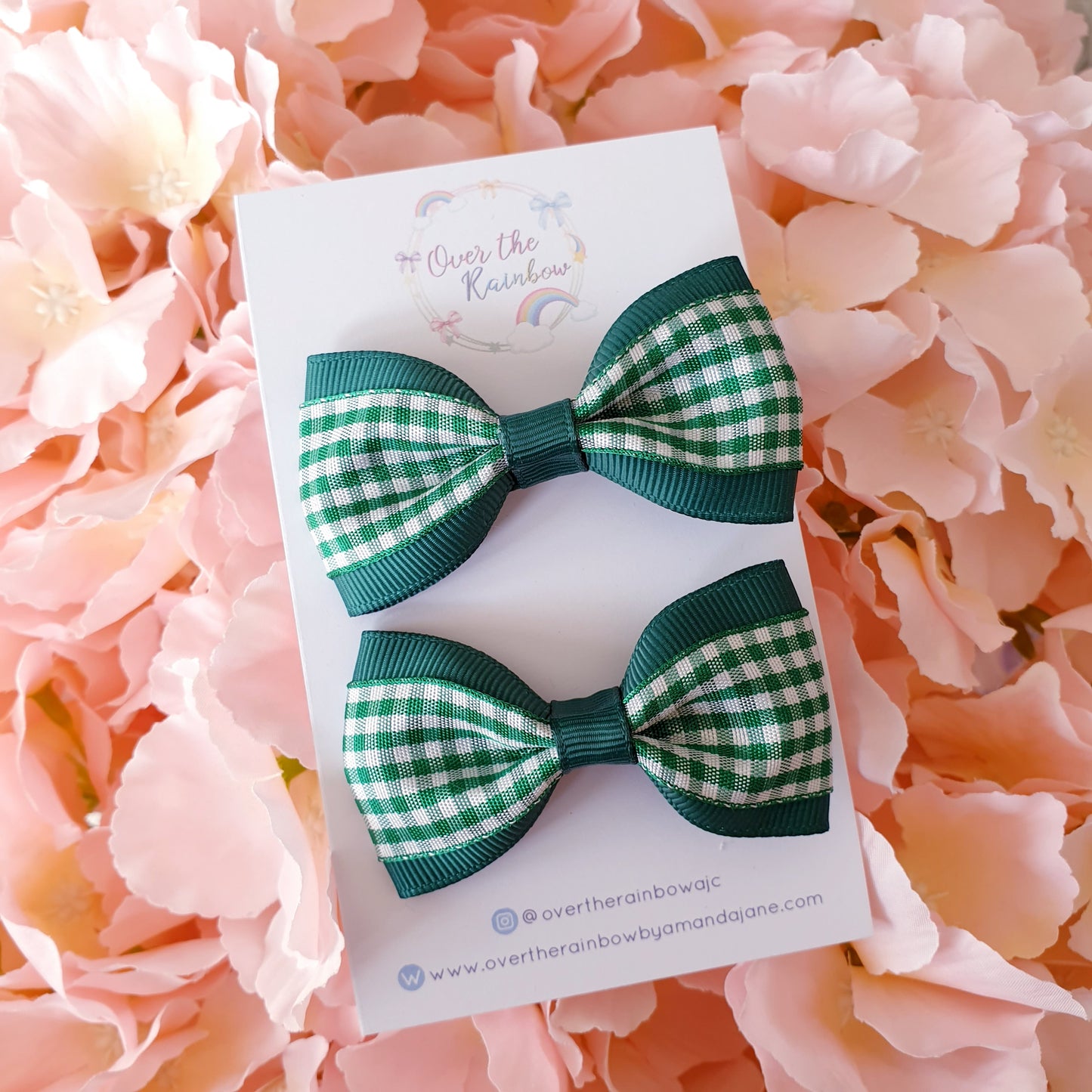 School Gingham Tux Pairs (8 colours)