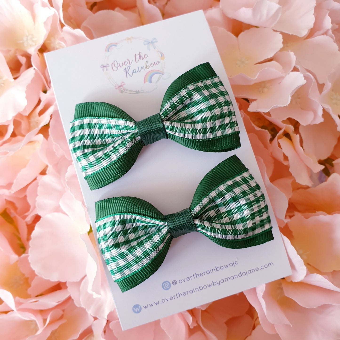School Gingham Tux Pairs (8 colours)