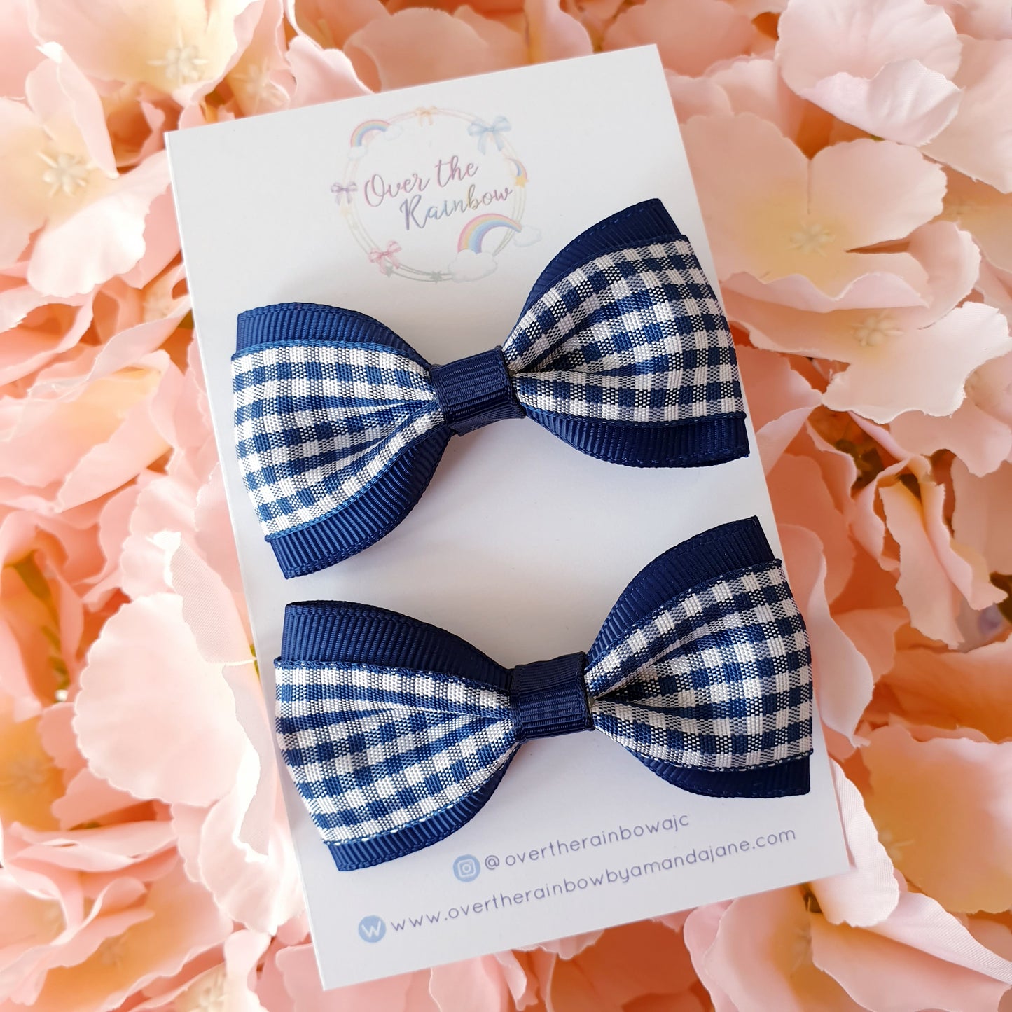School Gingham Tux Pairs (8 colours)