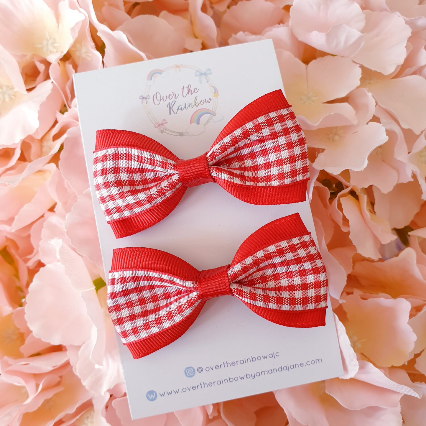 School Gingham Tux Pairs (8 colours)