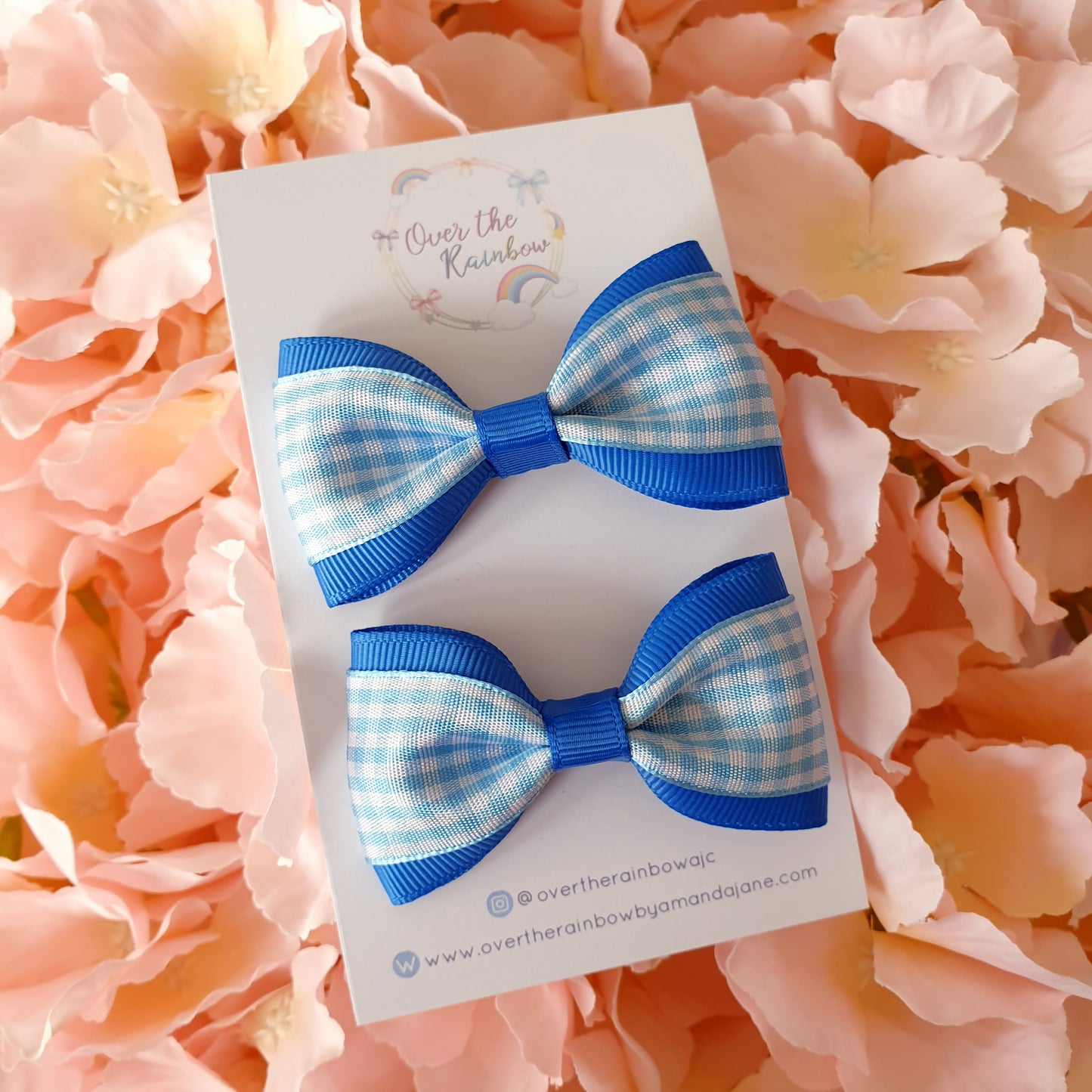 School Gingham Tux Pairs (8 colours)