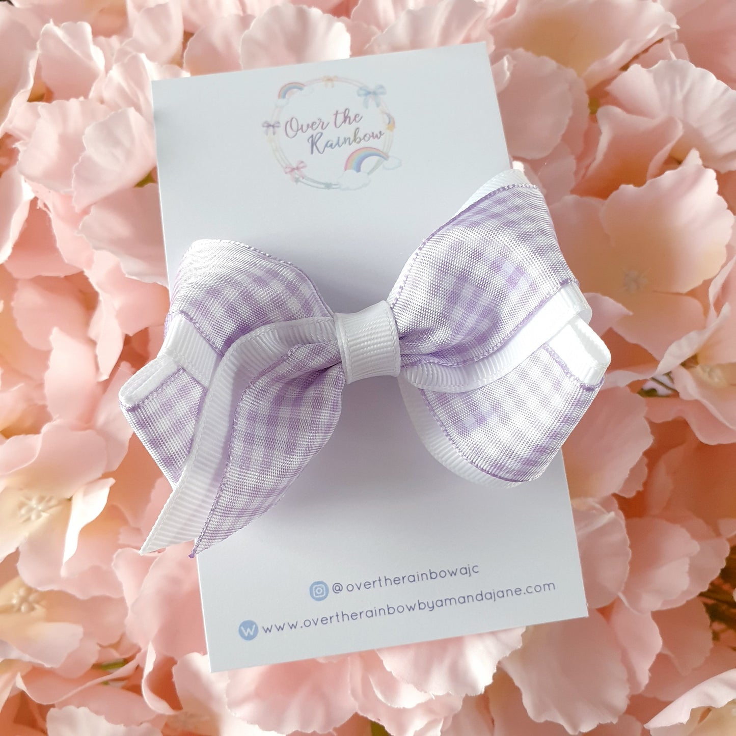 Gingham Boutique Bow (7 colours)