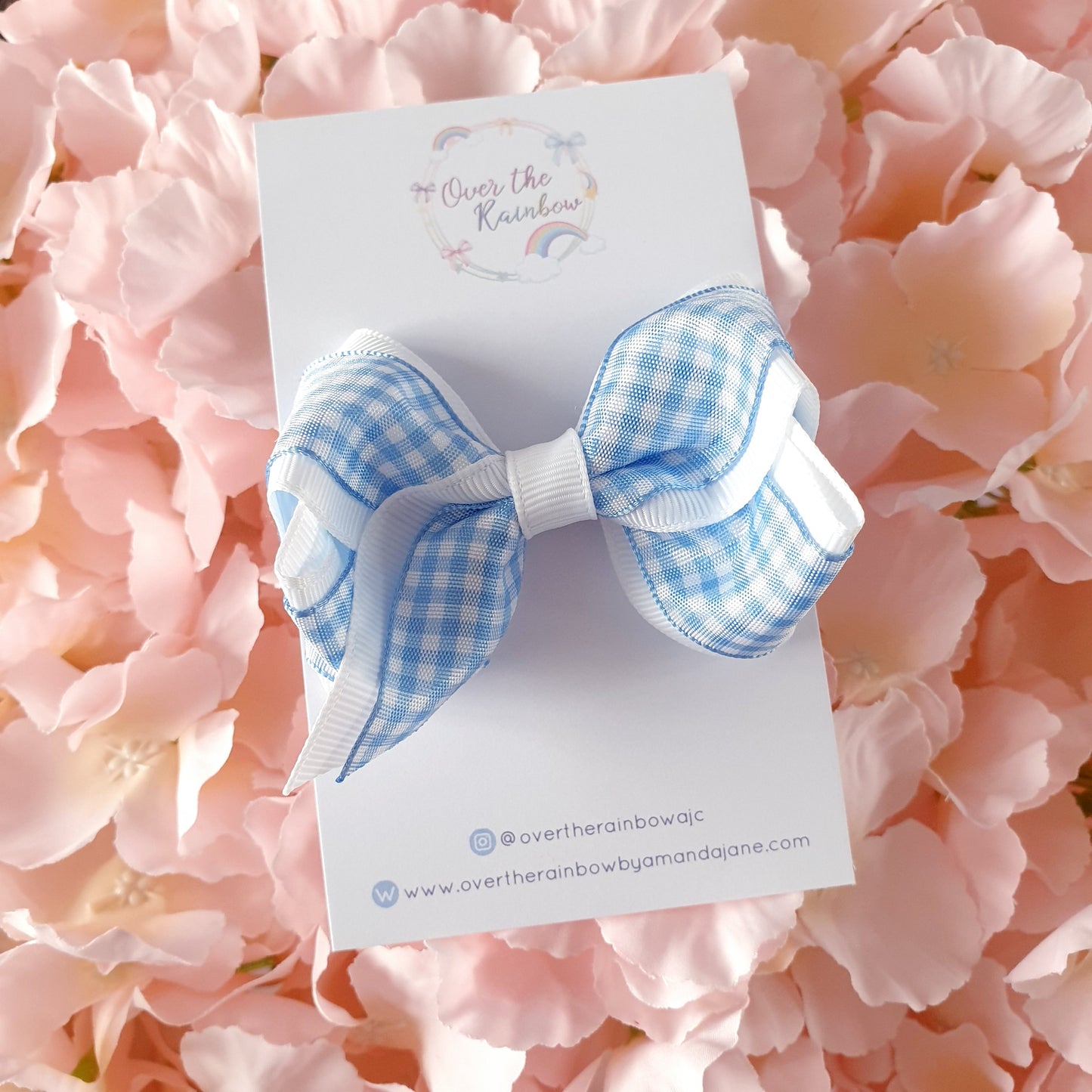 Gingham Boutique Bow (7 colours)