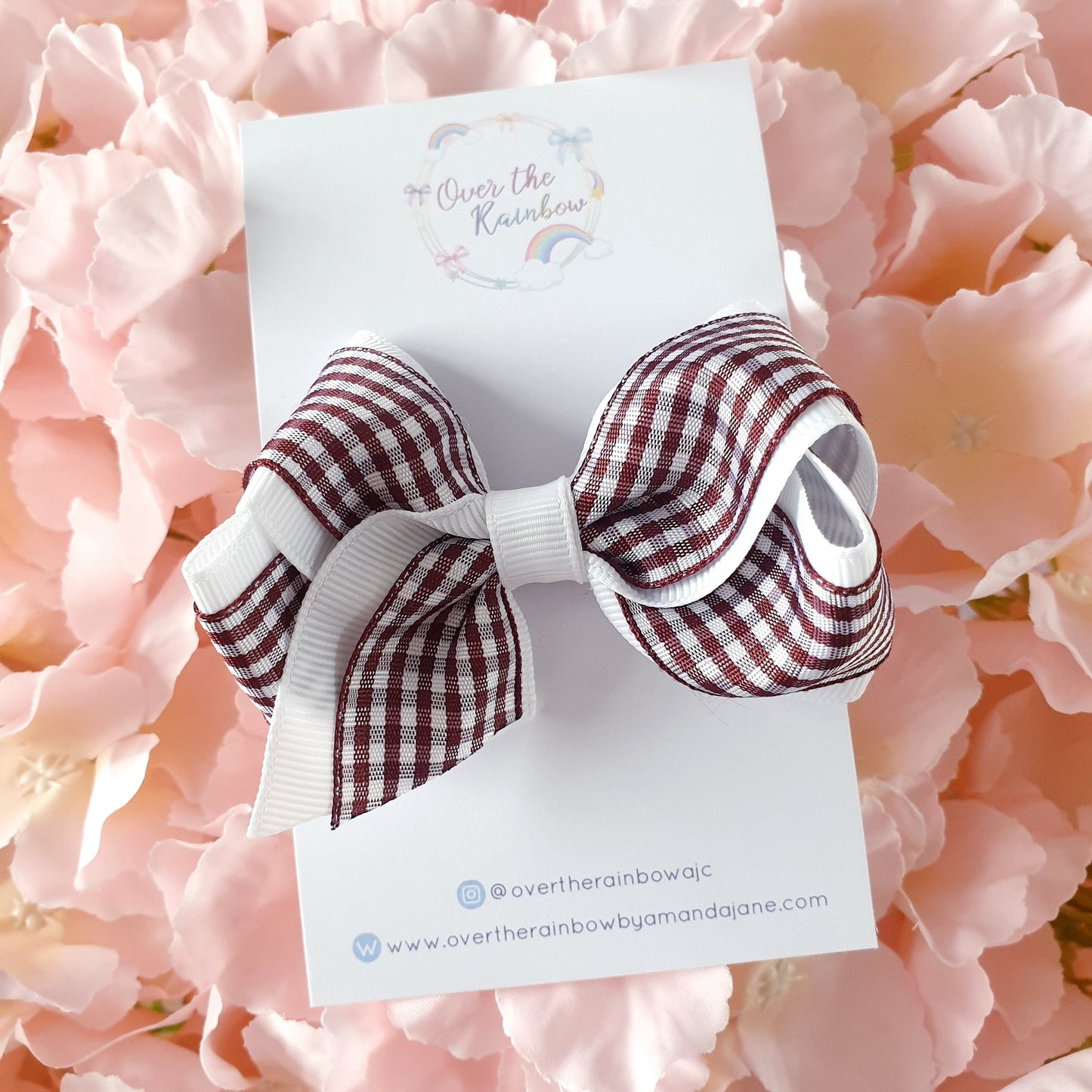 Gingham Boutique Bow (7 colours)