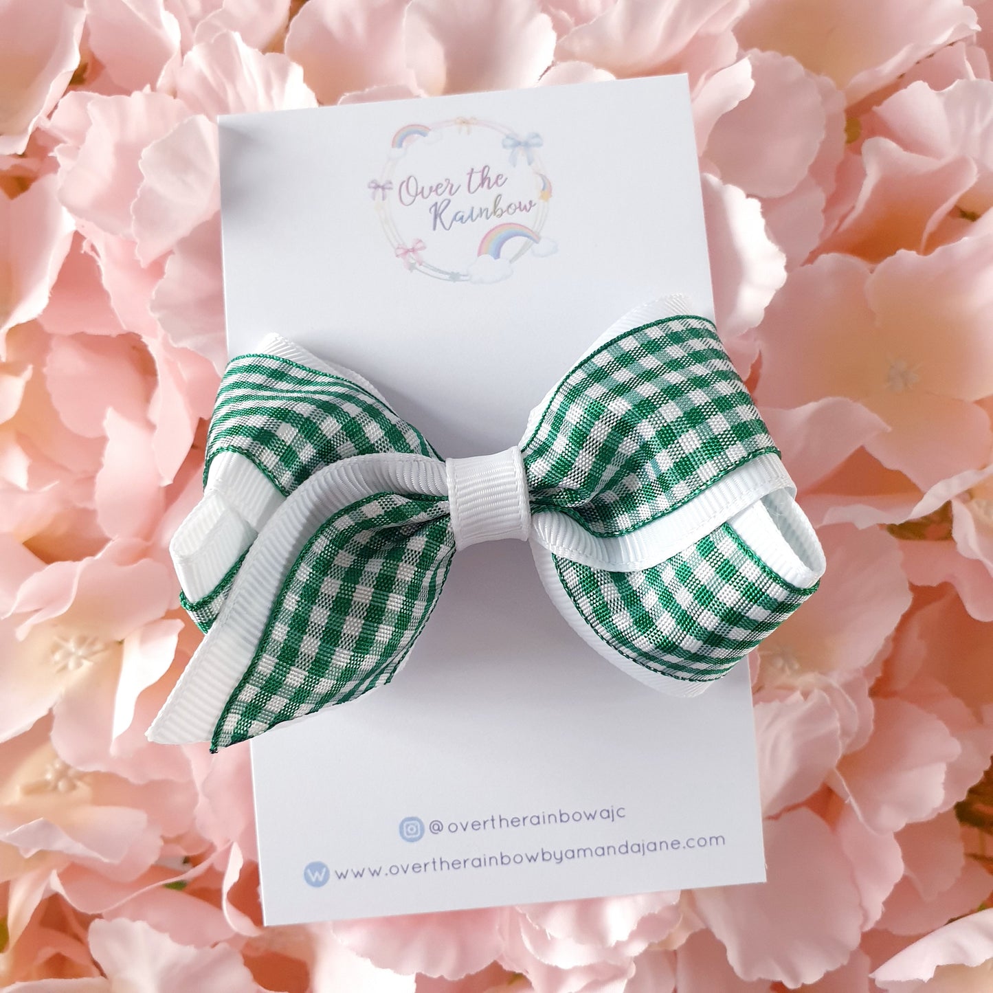 Gingham Boutique Bow (7 colours)