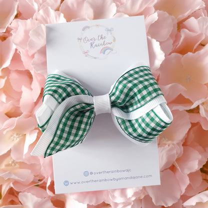 Gingham Boutique Bow (7 colours)