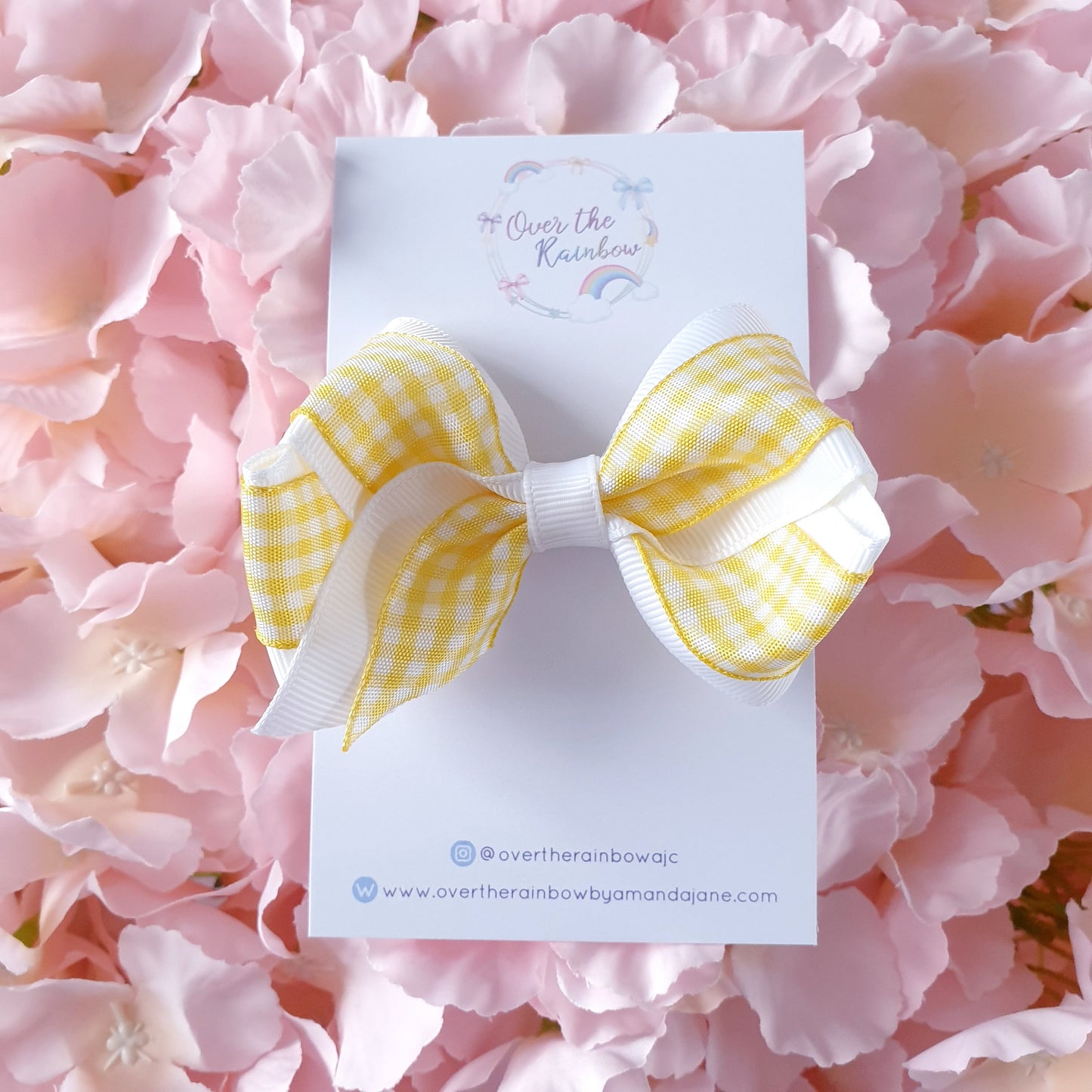 Gingham Boutique Bow (7 colours)
