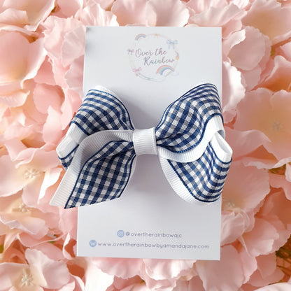 Gingham Boutique Bow (7 colours)