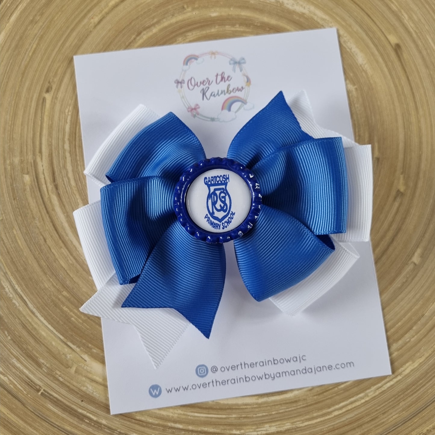 School Logo Large Bows Bundle (12 Colours)