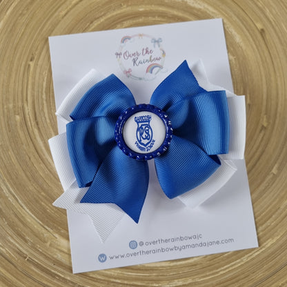 School Logo Large Bows Bundle (12 Colours)