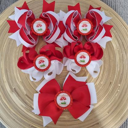 School Logo Large Bows Bundle (12 Colours)