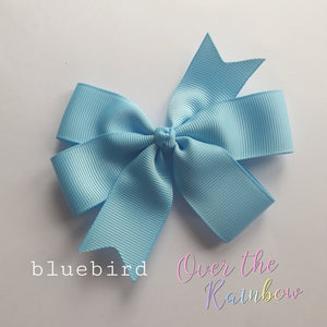 Bluebird 4" Pinwheel Bow