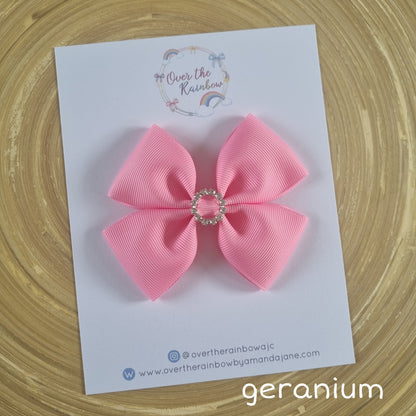 Butterfly Bow (in 40 colours ,clips or babybands)