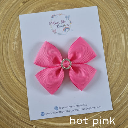 Butterfly Bow (in 40 colours ,clips or babybands)