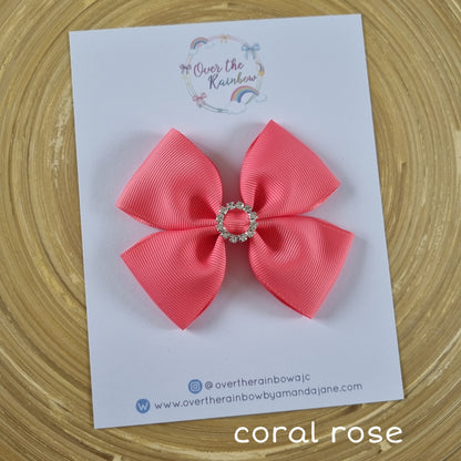 Butterfly Bow (in 40 colours ,clips or babybands)