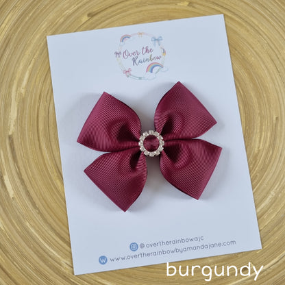 Butterfly Bow (in 40 colours ,clips or babybands)