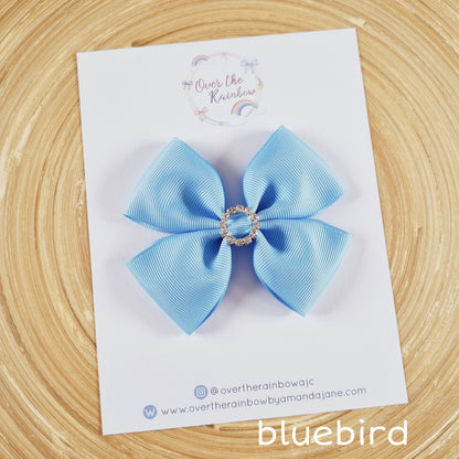 Butterfly Bow (in 40 colours ,clips or babybands)