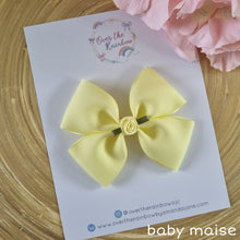 Load image into Gallery viewer, 3.5inch Rose Bow (in 40 colours ,clips or babybands)