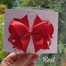 Load image into Gallery viewer, Red 5&quot; Boutique Bow