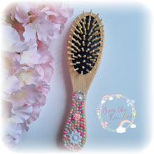 Load image into Gallery viewer, Personalised Wooden Hairbrush